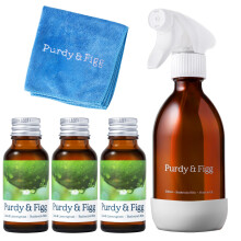 Purdy & Figg | Bathroom Bliss Starter Kit | All-Natural Non-Toxic Bathroom & Shower Cleaner | Streak-Free Surface & Toilet Bowl Cleaner | Limescale &