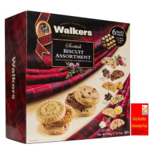 Walkers Shortbread Scottish Biscuit Assortment, 900g Box, Varities Biscuits with zamfoods nurtirion pack | 54 Cookies, 6 Varieties & Handy Packs |