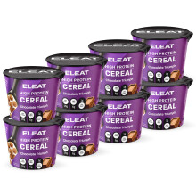 ELEAT | High Protein Breakfast Pots | Healthy High Fibre Chocolate Cereal Pots | With Good Bacteria & Amino Acids | Great to Go & for Pre-Post Workout