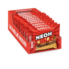 NEOH Hazelnut Crunch Waffles | 1g sugar, 95kcal, 21g (pack of 12) | Keto Friendly, Low Carb, High Fiber | The new alternative to traditional sweets