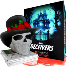 The Deceivers ? Murder Mystery Party Game | Like Werewolf | Adult Board Game Night, Family Games, Secret Spy Games & Traitor Role-Playing | Bluffing,