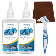 Nayrmaer Mould Remover Gel, 5fl oz*2 Household Mildew Removal, Deep Mold Cleaner for Washing Machine, Kitchen, Bathroom Sink, Tile, Grout, Stains