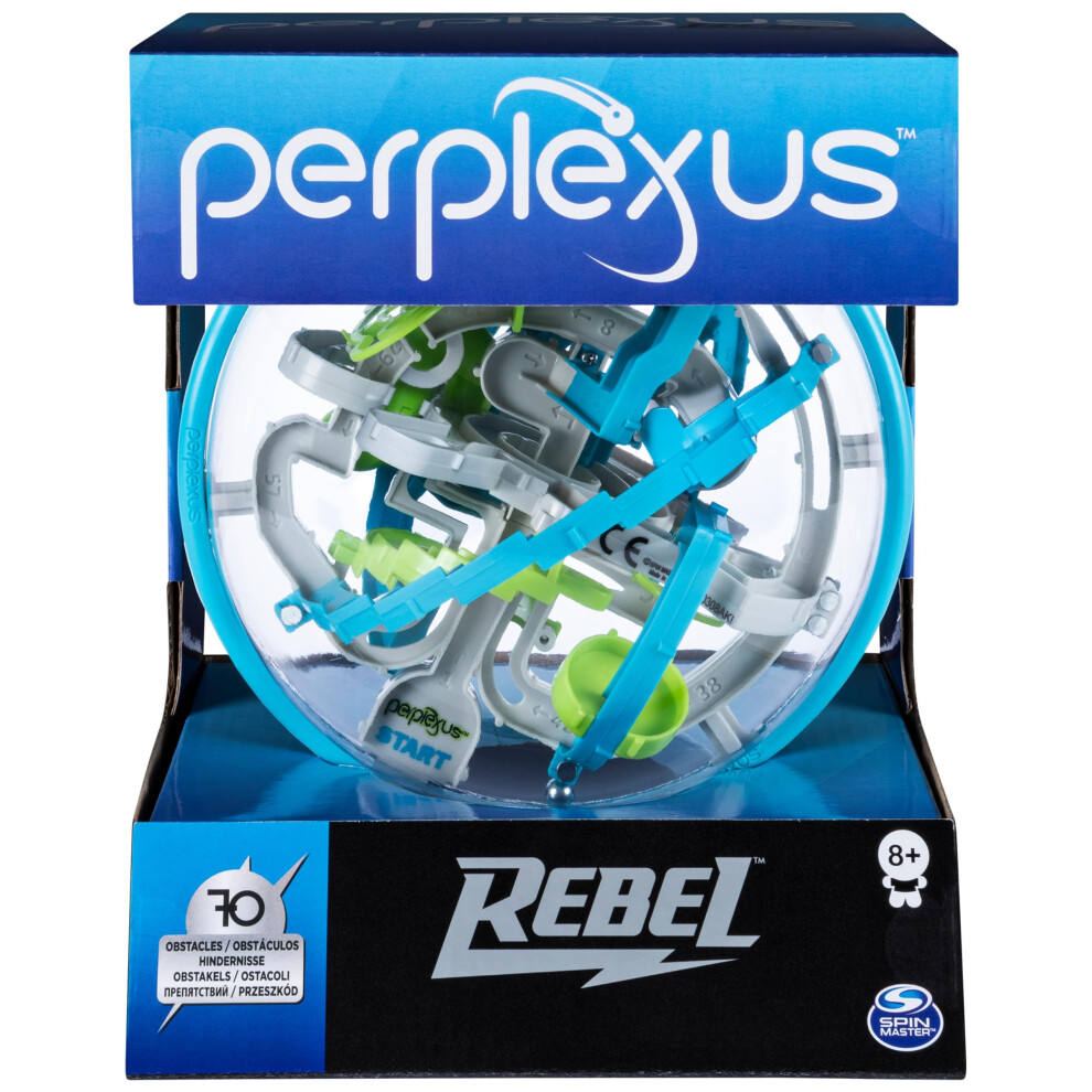 Spin Master Games Perplexus Rebel, 3D Maze Game with 70 Obstacles-image-OPC-PMXTZPZ-NEW