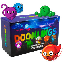 Doomlings - A Delightful Card Game For The End of The World - Best New Strategy Card Game for Kids, Adults & Teens | 2-6 Players | Perfect for