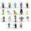 Jada MINECRAFT NANO FIGS MULTIPACK WAVE 12 2