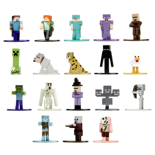 Jada MINECRAFT NANO FIGS MULTIPACK WAVE 12 1