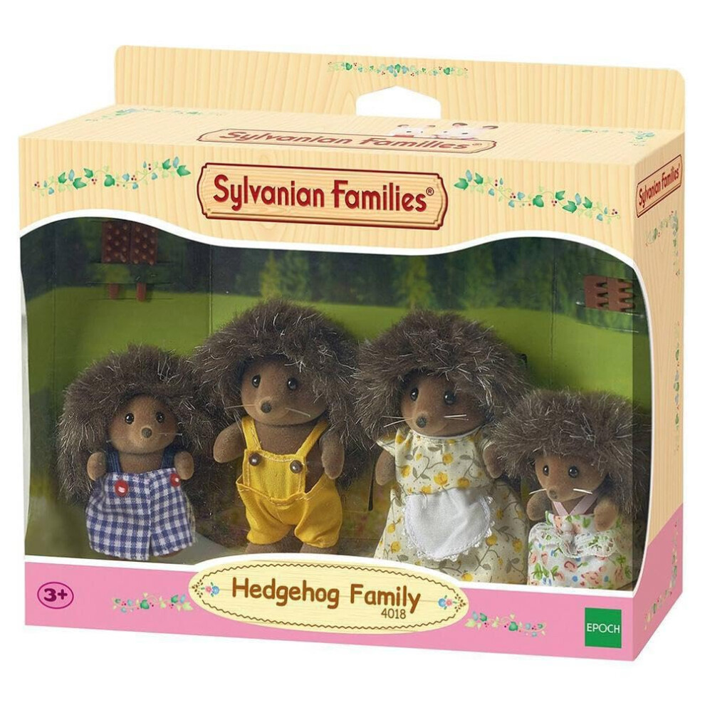Sylvanian Families Hedgehog Family - Dollhouse Playset 4018