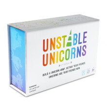 Unstable Games, Unstable Unicorns, Card Game, Ages 8+, 2-8 Players, 30-45 Minutes Playing Time