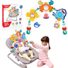 HappyKidsClub Pram Toys for Babies 0-12 Months, Baby Sensory Toys 0 6 Months Newborn Toy Baby Toy 6 to 12 Months Newborn Essentials Newborns Babies
