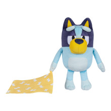Bluey Sleepy Time 13 Inch Plush With Blanket, Press Tummy To Hear 7 Fun Phrases, Sing Along To The Theme Song, So Soft Made With Deluxe Fabrics And
