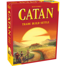 CATAN 5th Edition | Board Game | Ages 10+ | 3-4 Players | 60-90 Minutes Playing Time