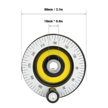 80mm Bakelit-Skalenrad Handrad – Perfekt für Werkzeugmaschinen