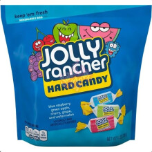 Original American Hard Candy Bag of Individually Wrapped, Fruit-Flavored 792g Mix Assorted Flavours 7 OZ (Pack of 4) UK APPROVED JOLLY RANCHERS