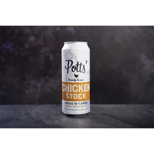 Potts Chicken Stock Can, 500ml 1