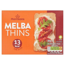 Morrisons Melba Toast, 100 g, Pack of 10