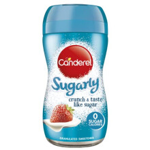 Canderel Sugarly Sweetener Jar - Zero Calorie and Keto Friendly Sugar Alternative - 6 x 275g