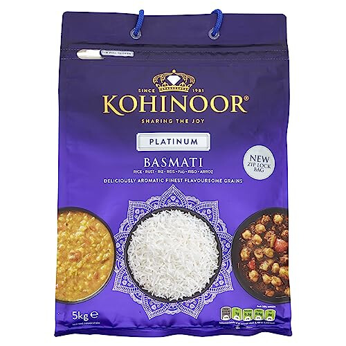 Kohinoor Platinum Basmati Rice 5 kg 1