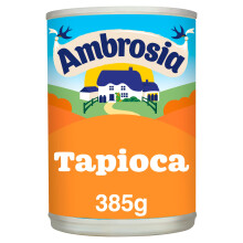 Ambrosia Tapioca, Creamed Dessert, 385 g (Pack of 6 Cans)