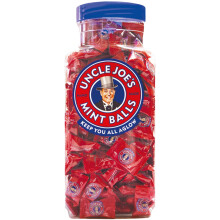 Uncle Joe's | Mint Balls | 1.4Kg Jar | Traditional Mint Balls made using the same recipe from 1898 | Natural Ingredients | Free From Artificial Colors