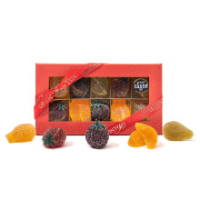 Walnut Tree | P?tes De Fruits Gift Box | AWARD WINNING Luxury Fruit Jellies from Belgium | Suitable for Vegetarian, Vegan and Gluten Free Diets | 200g