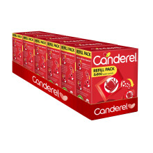 Canderel Sweetener Tablets Refill Pack - Zero Calorie and Diabetic Friendly Sugar Alternative - 5 x 100 - Pack of 6 (3,000 Tabs)