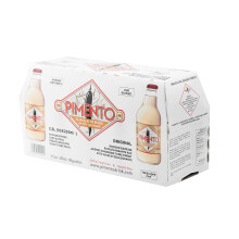 Pimento Ginger & Chilli Beer, Natural Ingredients, 0% ABV, Gold, 250 ml, Pack of 10