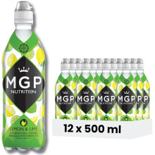 MGP Sugar Free Hydration Drink, 12 x 500ml Multipack, Sports Recovery Electrolytes, Low Carbs, Fat Free, Gluten Free, Vegan Friendly, Vitamin C, B3,