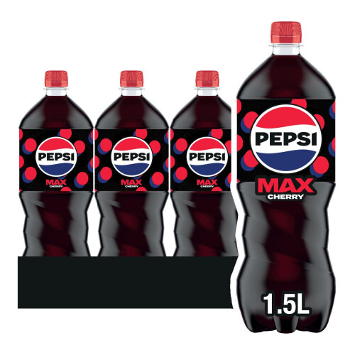Pepsi Pepsi Max Cherry, 1.5L (Pack of 12)