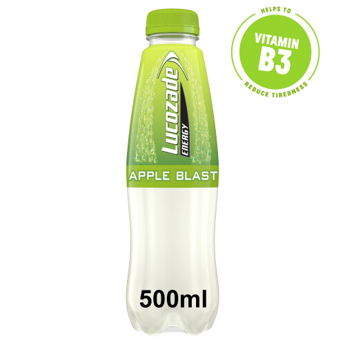 Lucozade Lucozade Energy Apple 12 x 500ml bottles 1