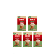 Kenco Plant Based Almond Latte Instant Coffee Sachets x6 (Pack of 5, Total 30 Sachets)