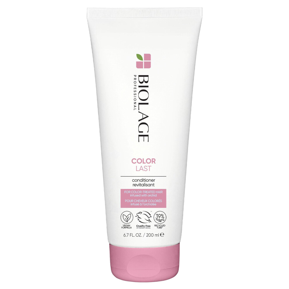 Biolage Professional Color Last Moisturising Conditioner For Coloured Hair, Enriched With Orchid Flower Extract That Helps Prevents Colour Fade For