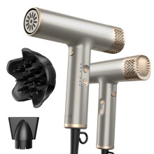 YAPOY Professional Hair Dryer with Diffuser Fast Drying 200 Million Ionic Blow Dryer with 110, 000 RPM High-Speed No Heat Damage Intelligent