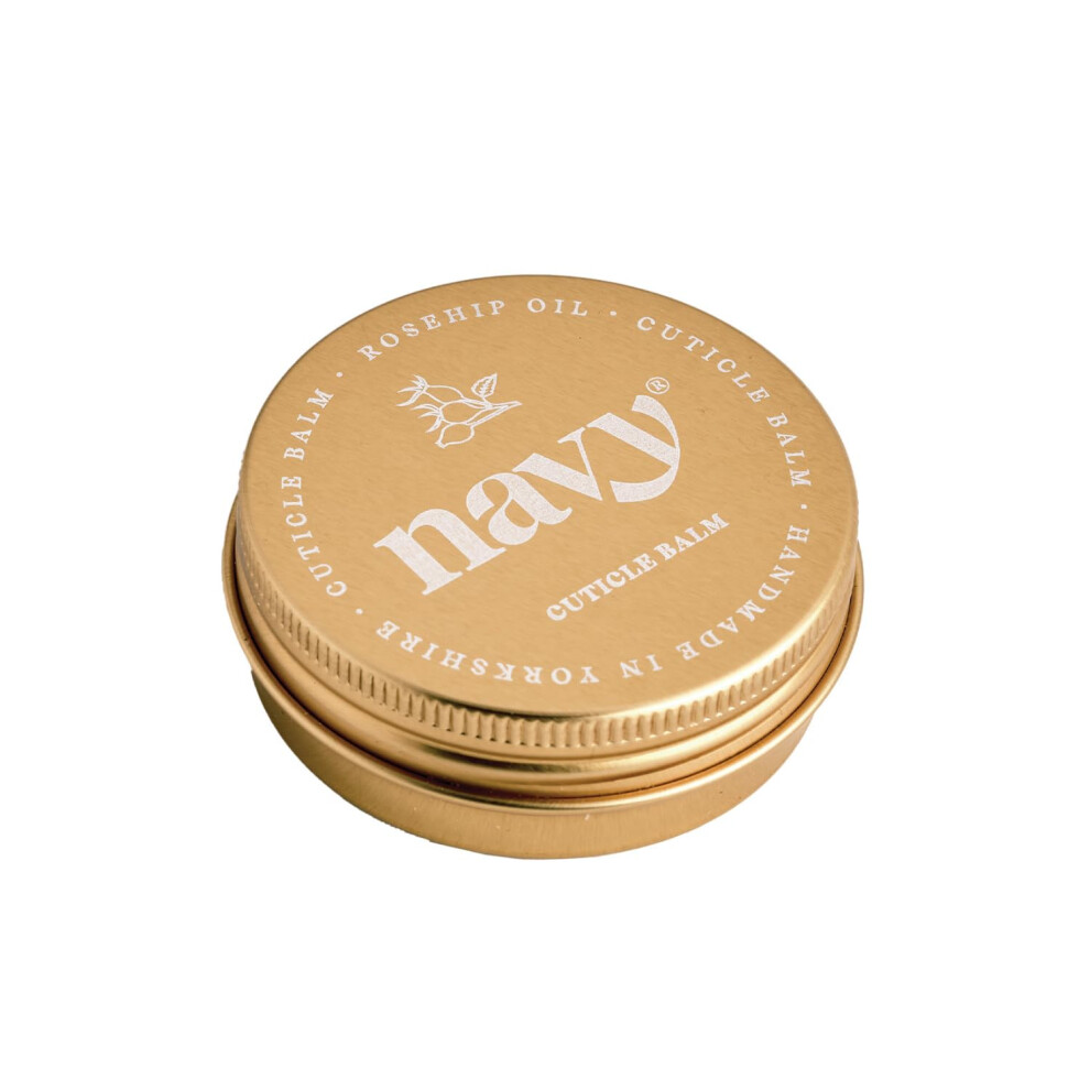 Navy Cuticle Balm - 30Ml | Promote Nail Growth And Skin Moisturisation | Enriched With Rosehip Oil, Aloe Vera & Coconut Oil | Vegan & Cruelty-Free
