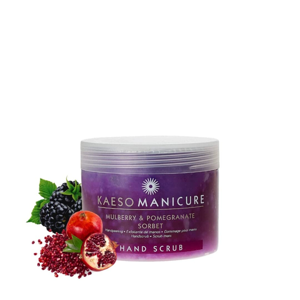 Kaeso Mulberry And Pomegranate Sorbet Hand Scrub 450 Ml