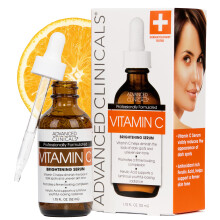 Advanced Clinicals Advanced Clinicals Vitamin C Anti-Aging Serum For Dark Spots, Uneven Skin Tone, Crows Feet And Expression Lines. 1.75 Fl Oz.