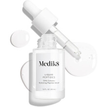Medik8 Liquid Peptides - 30% Multi-Peptide Age-Defying Serum - Drone-Targeted Technology Smooths & Plumps Wrinkles - Supports Collagen Producing Cells