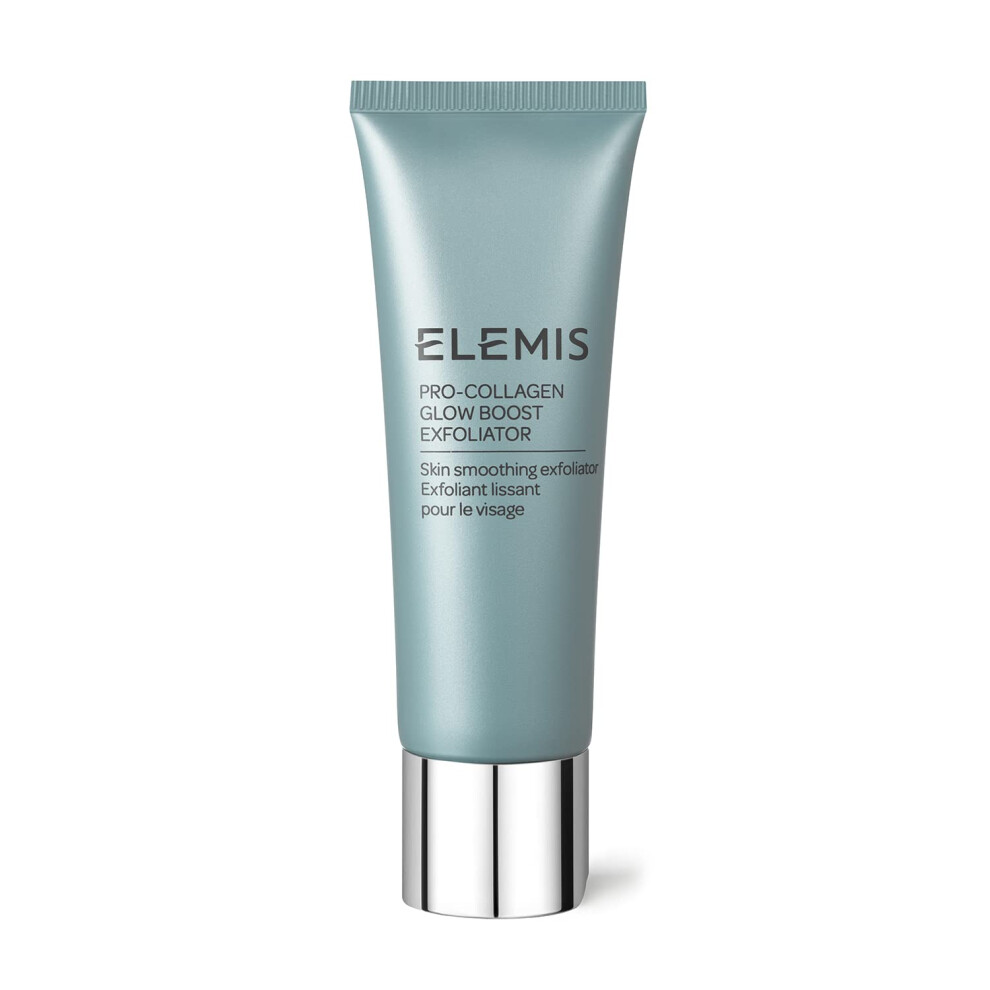 Elemis Pro-Collagen Glow Boost Exfoliator ? Gentle Physical Facial Exfoliant With Eco-Friendly Cellulose Beads ? Softens, Polishes And Boosts Glowing,