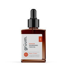 gr?um Nourishing Face Oil 30ml - 100% Natural Facial Oil for Dry Skin - Reduces Dark Spots & UVB Damage - Anti ageing Face oils for Women with Rosehip