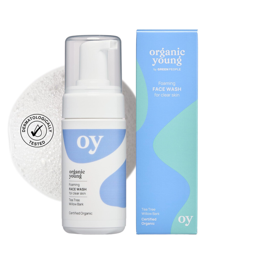 Greenpeople Green People - Teen Foaming Face Wash - For Oily, Spot-Prone Skin - Vegan, 100Ml