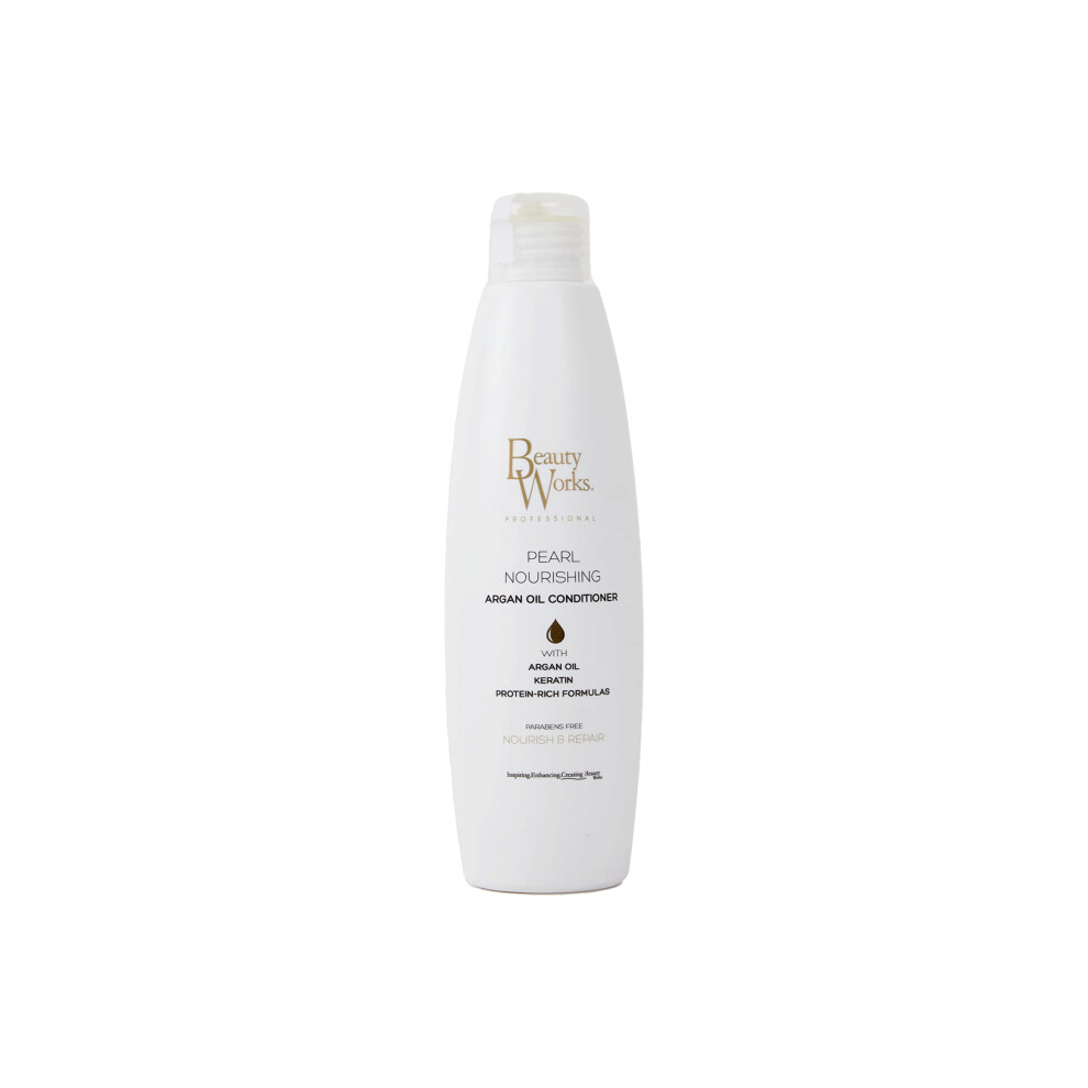 Beauty Works Pearl Nourishing Argan Oil Conditioner 250Ml Sle & Paraben Free
