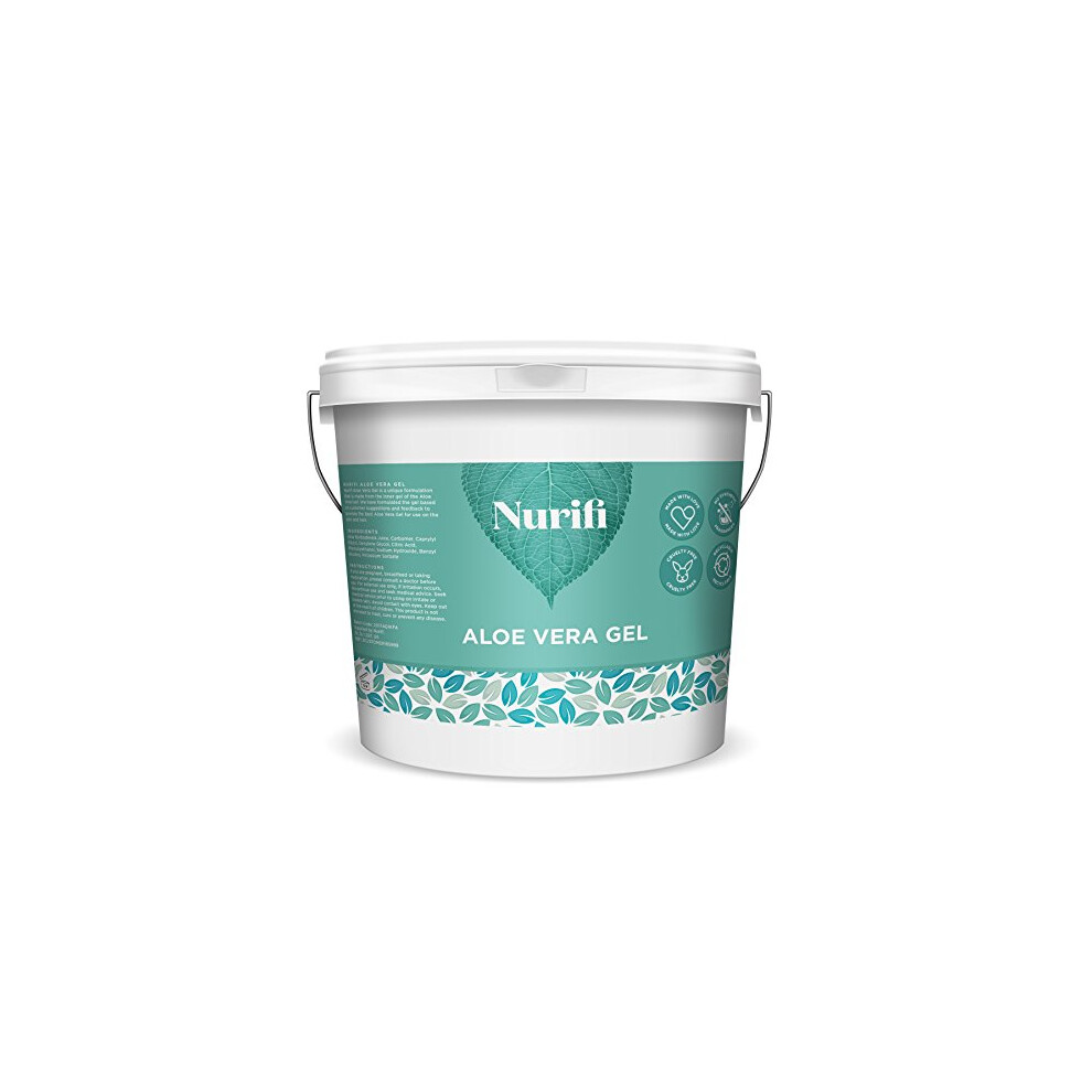 Nurifi 1Kg 99% Pure Aloe Vera Gel - By - For Face, Skin & Hair