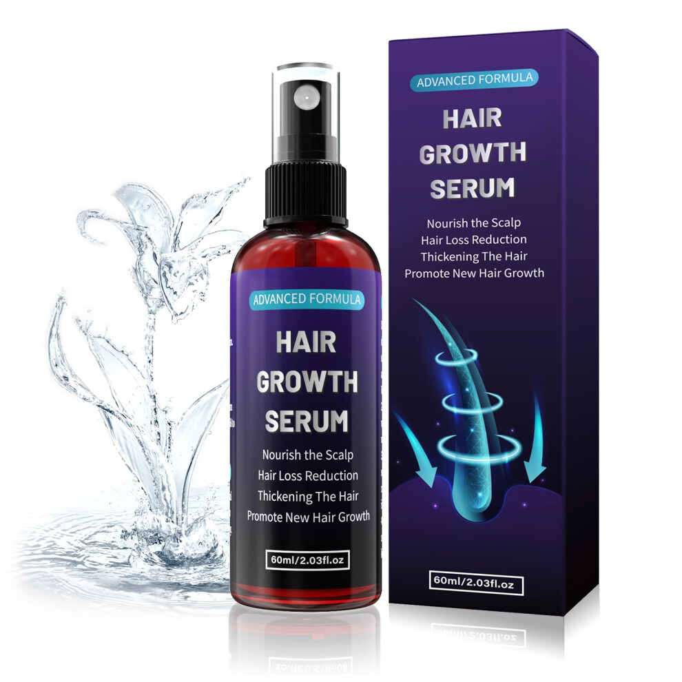 Ballphl Minoxidil 5% Men/Women Hair Growth Serum Spray,Rosemary Oil For Hair Growth Oil,Targeted For Hair Loss, Thinning Hair,Hair Regrowth Treatment