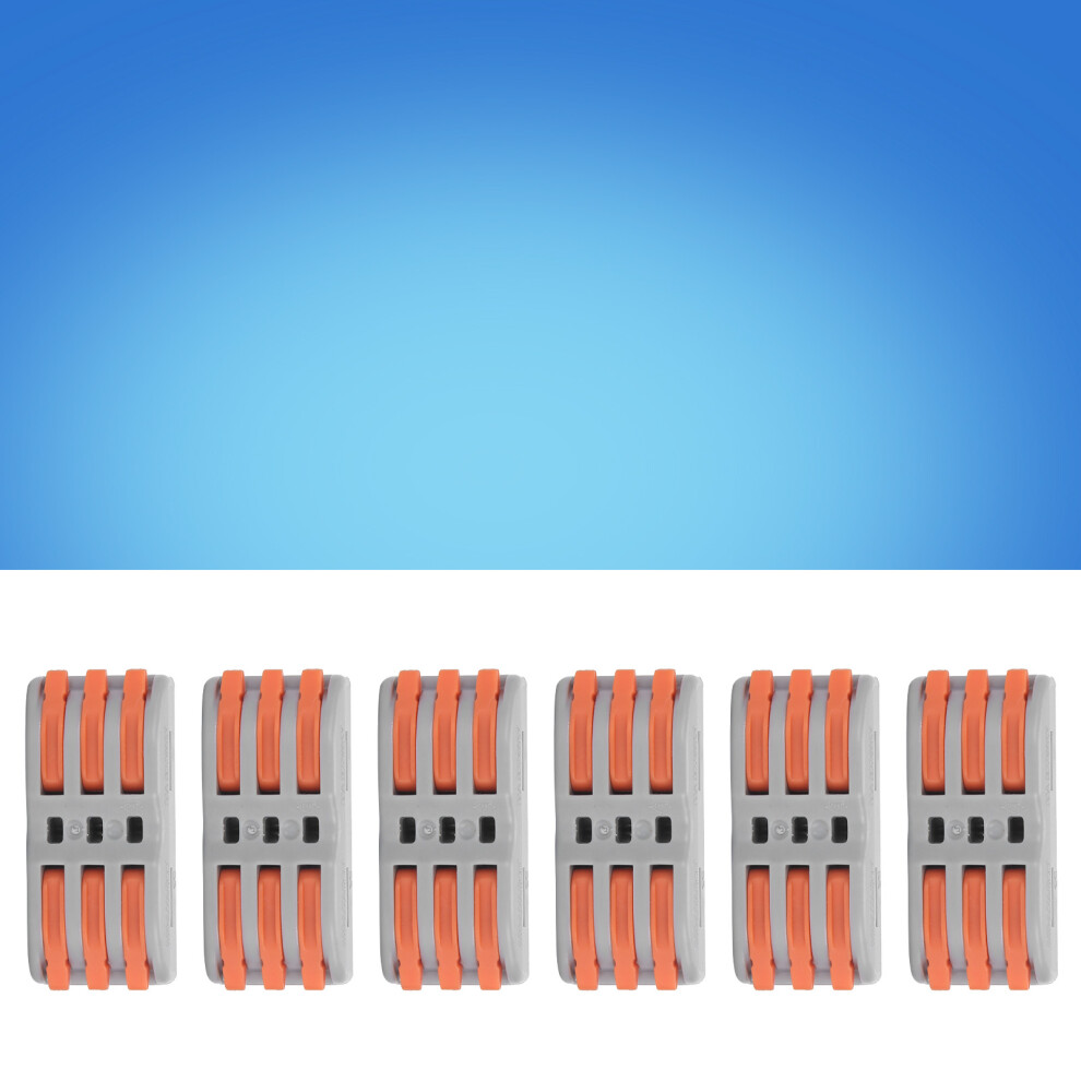 Industrial 50Pcs Spl-3 Conductor Terminals Quick Connect Wire Connectors 8791360459202