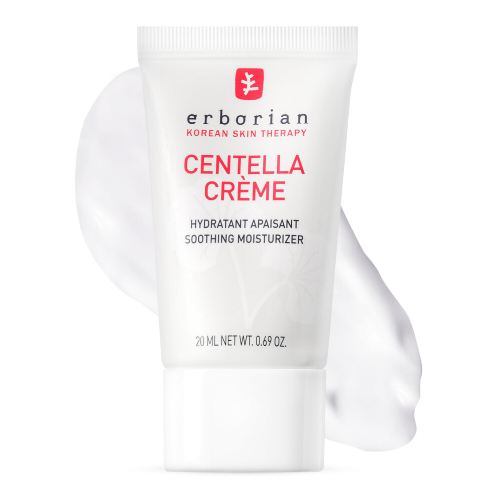 Erborian Cream ? Centella With Centella Asiatica And Hyaluronic Acid - Soothing Moisturizer - Korean Skincare - Anti-Rednesses - 20Ml