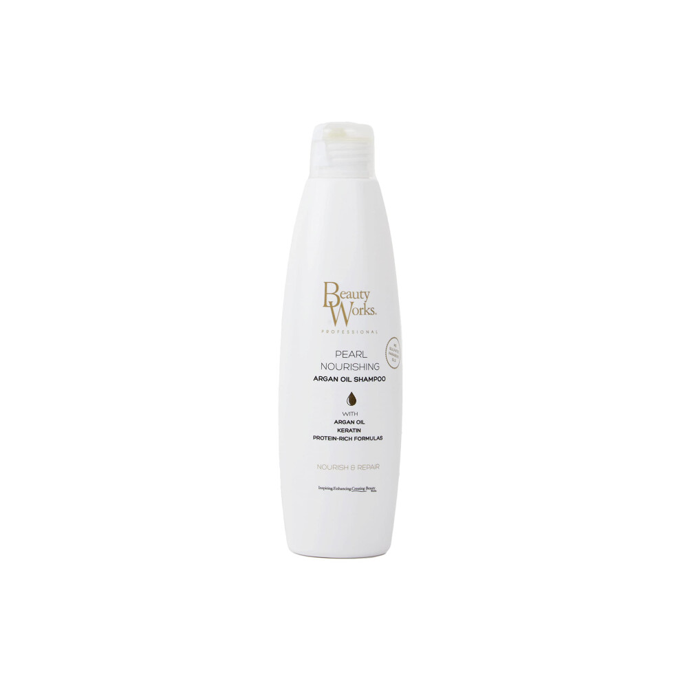 Beauty Works Pearl Nourishing Sulfate Free Argan Oil Shampoo 250Ml Sle & Paraben Free