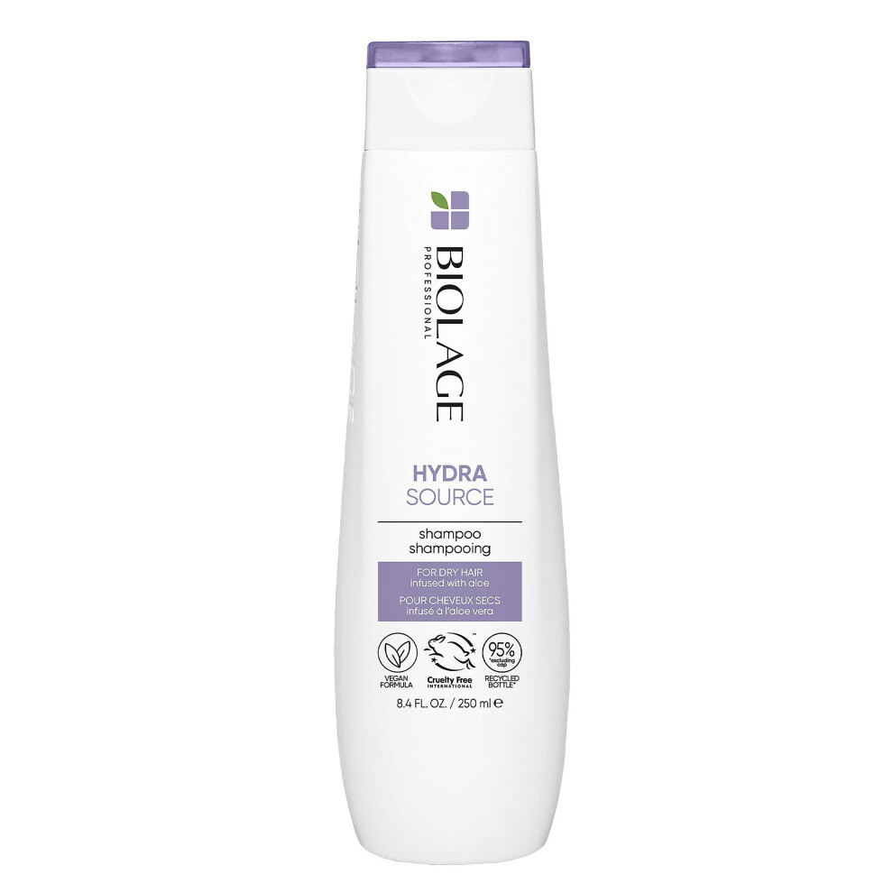 Biolage Dry Hair Shampoo, Hydrating Shampoo, Moisturises And Softens Dry Hair, Hydrasource, 250 Ml