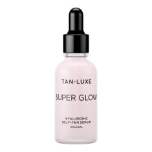 Tan Luxe SUPER GLOW Self Tan Serum, (30 ml) Daily Gradual Self Tanning Skincare, Cruelty Free & Vegan