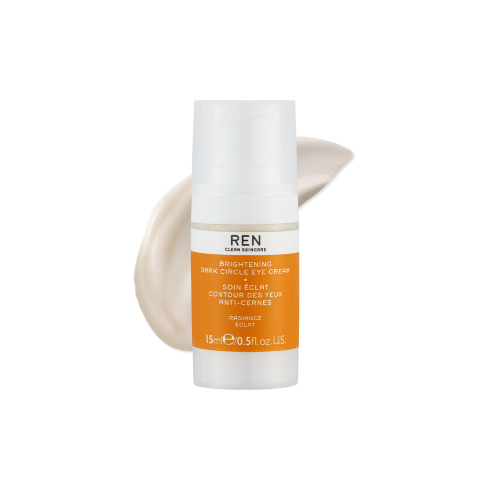 Ren Clean Skincare Dark/Cream Ren Radiance Brightening Circle Eye 15Ml ? Eye With Elderberry Flower And Glycogen, Clinically Proven To Reduce Circles In 7