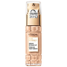 L'Or?al Paris Serum in Make Up for Mature Skin, Liquid Foundation with SPF 24, For a Radiant Complexion, Age Perfect, No. 180 Golden Beige, 1 x 30 ml