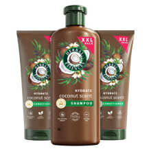 Herbal Essences Coconut Shampoo and Conditioner Set For Dry, Curly or Wavy Hair. Helps to Hydrate, Soften and Smooth. For All Hair Types Including